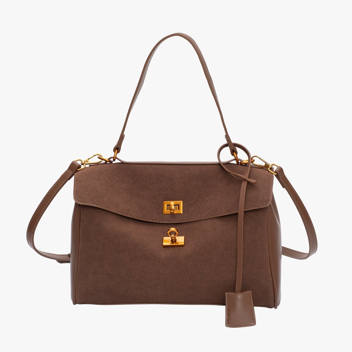 Isabelle Suede Tote 